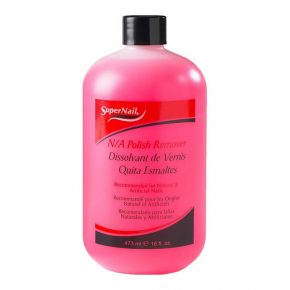 SUPER NAIL POLISH REMOVER NON-ACETONE 16oz PINK