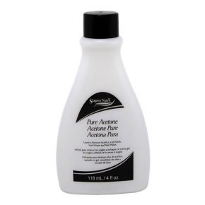 SUPER NAIL PURE ACETONE REMOVER 4oz.