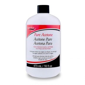 SUPER NAIL PURE ACETONE REMOVER 16oz