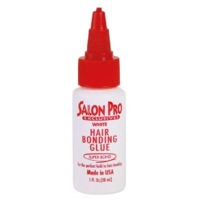 SALON PRO HAIR BONDING GLUE 1oz WHITE