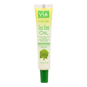 VIA NATURAL TEA TREE OIL 1.5oz DP/24