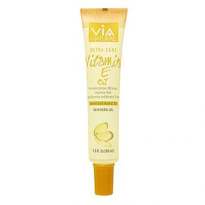 VIA NATURAL VITAMIN E OIL 1.5oz DP/24