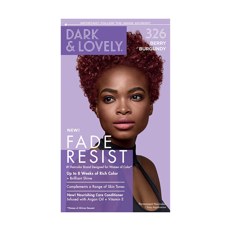 DARK AND LOVELY HAIRCOLOR 326 BERRY BURGUNDY