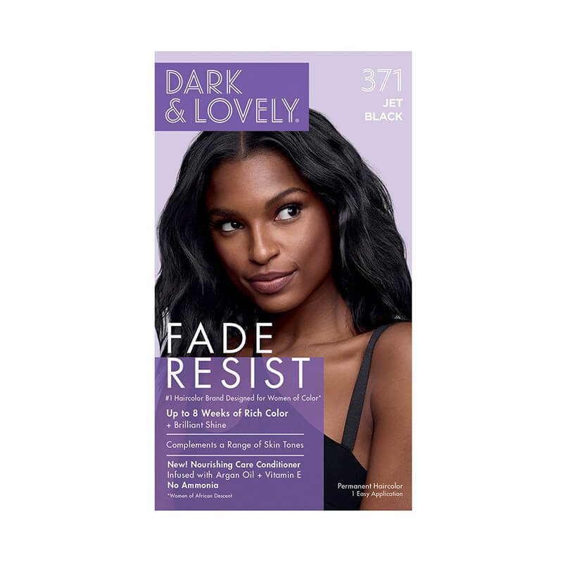 DARK AND LOVELY HAIRCOLOR 371 JET BLACK