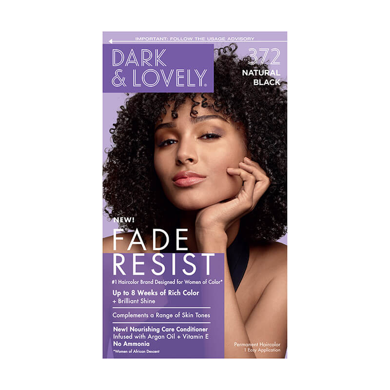DARK AND LOVELY HAIRCOLOR 372 NATURAL BLCK