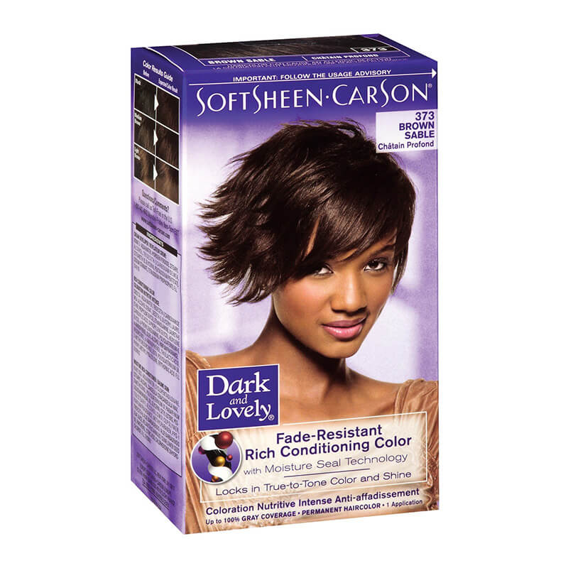 DARK AND LOVELY HAIRCOLOR 373 BROWN SABLE