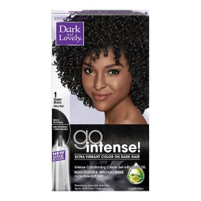 DARK AND LOVELY GO INTENSE COLOR SUPER BLACK 1