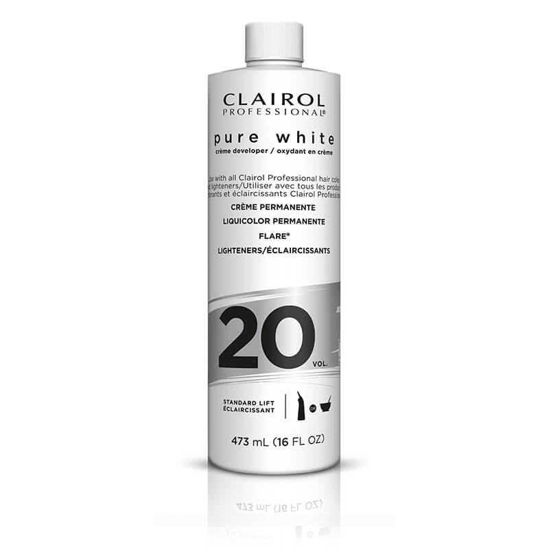 CL PURE WHITE CR DEV 20VOL 16oz