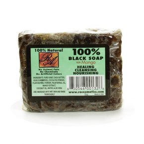 RA 100% BLACK SOAP 5oz [MANGO]