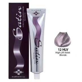 SATIN HAIR COLOR 12HLV HIGH LIFT VIOLET BLONDE