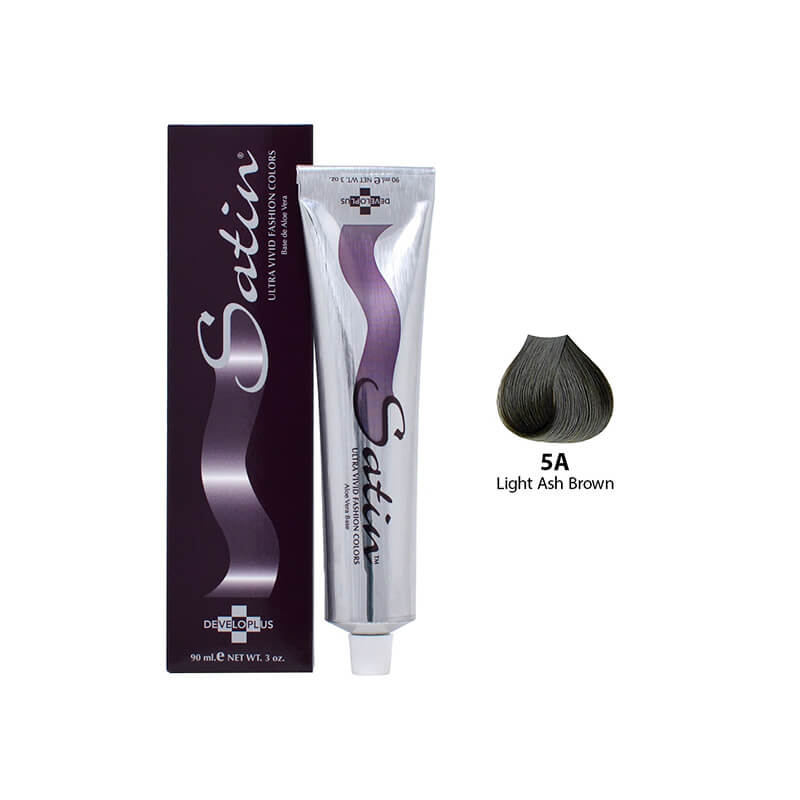 SATIN HAIR COLOR 5A LT ASH BROWN
