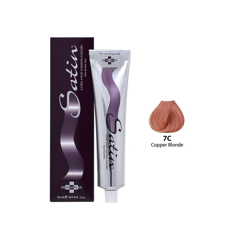 SATIN HAIR COLOR 7C COPPER BLONDE