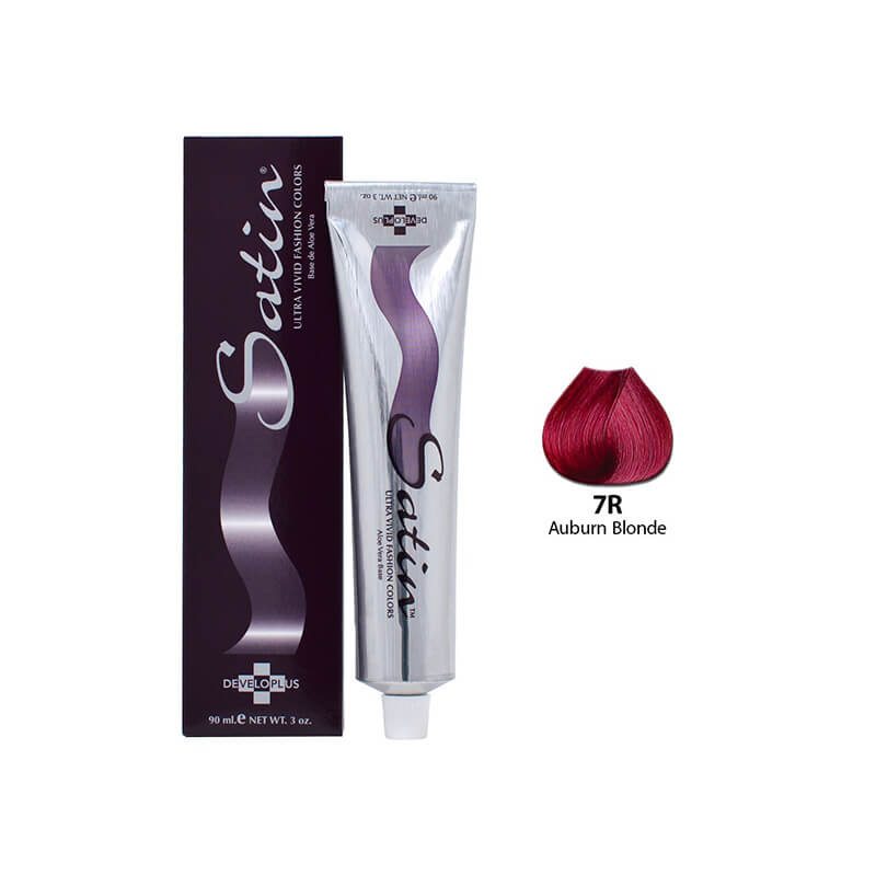 SATIN HAIR COLOR 7R AUBURN BLONDE