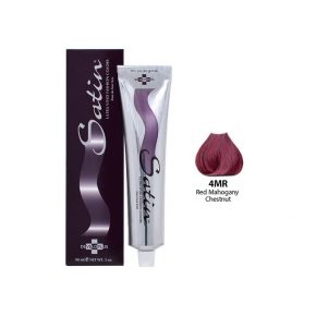 SATIN HAIR COLOR 4MR RED MAHOGANY CHESTNUT
