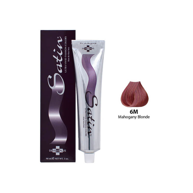SATIN HAIR COLOR 6M MAHOGANY BLONDE