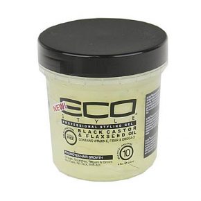 ECO STYLER BLACK CASTOR & FLAX GEL 8oz