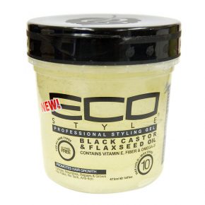 ECO STYLER BLACK CASTOR & FLAX GEL 16oz