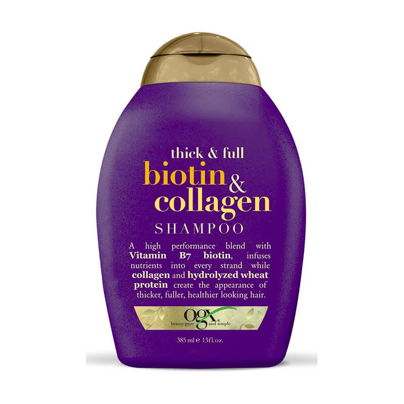 OGX BIOTIN AND COLLAGEN SHAMPOO 13oz