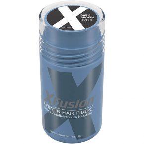 XFUSION HAIR FIBERS [DARK BROWN] 15g
