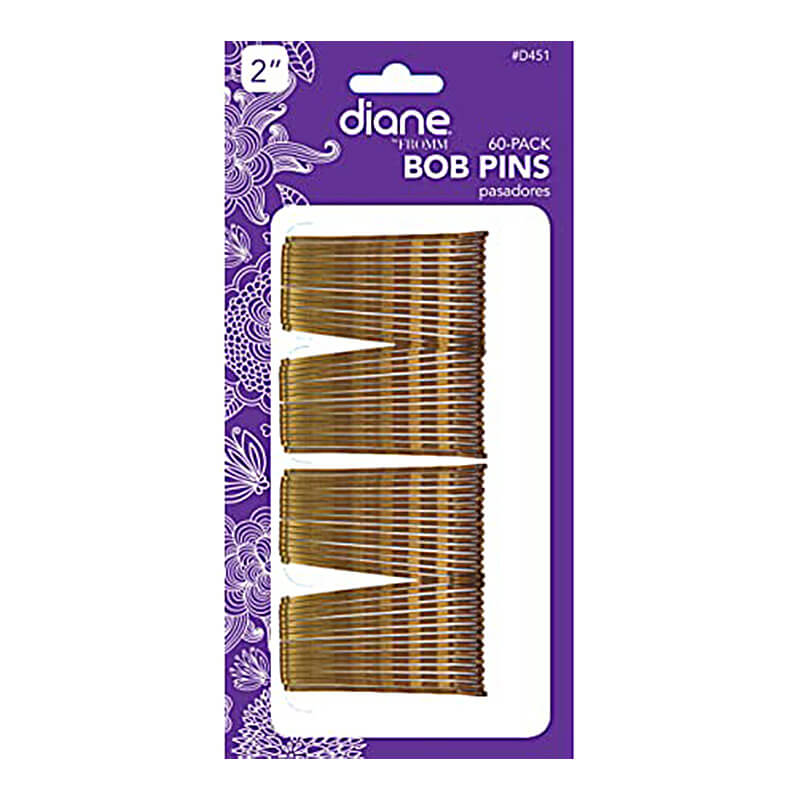 DIANE BOBBY PINS BRONZE 60PK CARDED