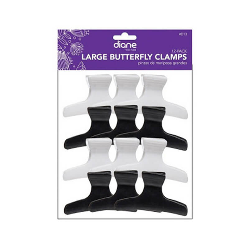 DIANE BUTTERFLY CLAMPS LG 12PK #D13