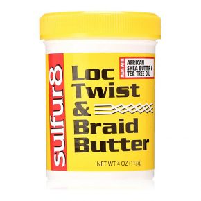 SULFUR-8 LOC TWIST & BRAID BUTTER 4oz
