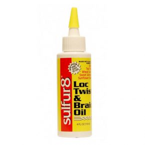 SULFUR-8 LOC TWIST & BRAID OIL 4oz