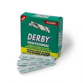 DERBY SINGLE EDGE BLADES PK/100 [GREEN]
