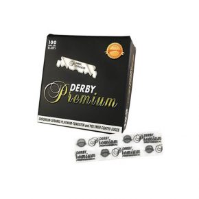 DERBY PREMIUM SINGLE EDGE BLADES PK/100 [BLK]