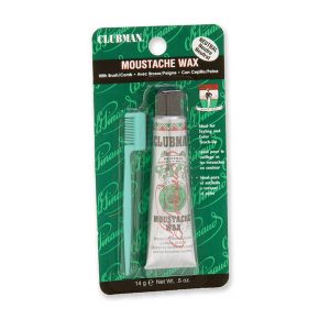 CLUBMAN MUSTACHE WAX .5oz NEUTRAL