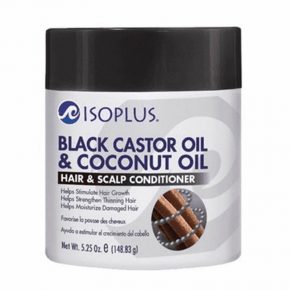 ISOPLUS BLACK CASTOROIL HAIR & SCALP COND. 5.25oz