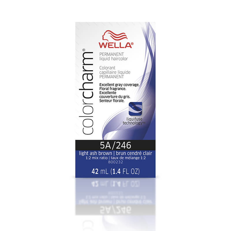 WELLA COLOR CHARM 246/5A LT ASH BROWN