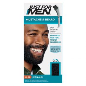 JUST FOR MEN MUSTACHE & BEARD J- BLK