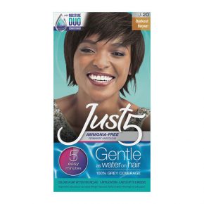 JUST 5 HAIR COLOR DARKEST BROWN #20