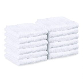 TERRY TOWELS - MAGNUM BLEACHSAFE 15X25 WHITE 12/PK