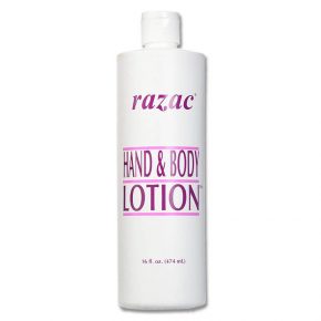 RAZAC HAND AND BODY LOTION 16oz