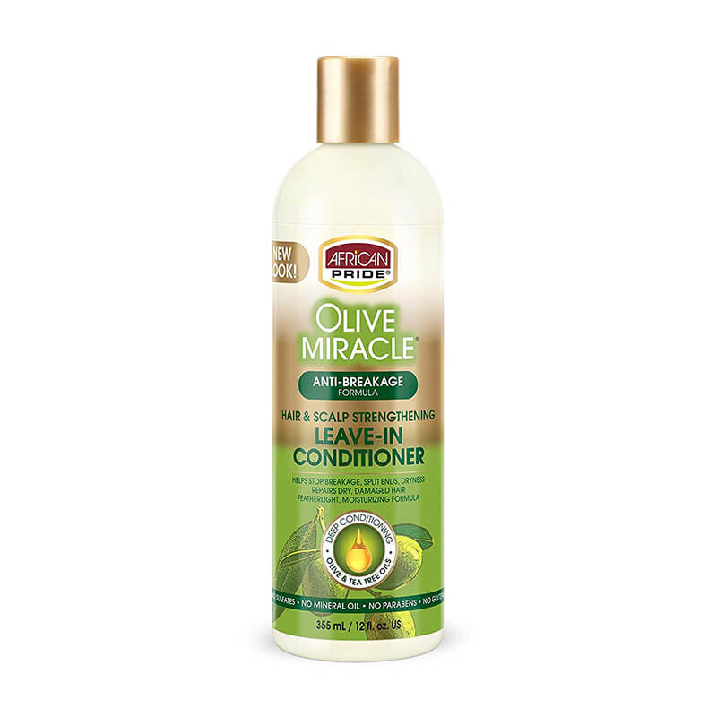 AFRICAN PRIDE OLIVE MIRACLE LEAVE IN 12oz