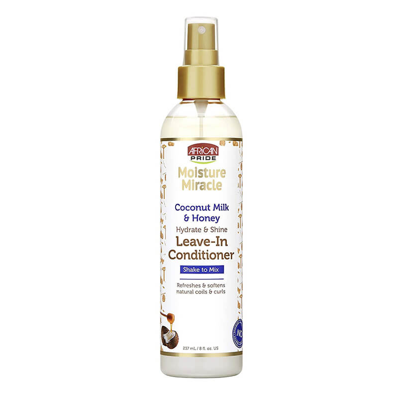 AFRICAN PRIDE MOISTURE MIRACLE LEAVE IN SPRAY 8oz