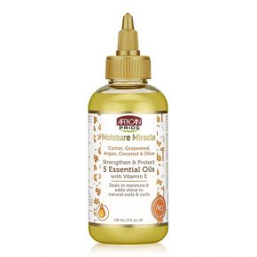 AFRICAN PRIDE MOISTURE MIRACLE 5 ESSENTIAL OILS 4oz