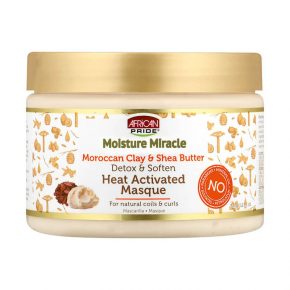 AFRICAN PRIDE MOISTURE MIRACLE HEAT ACTIVATED MASQUE 12oz