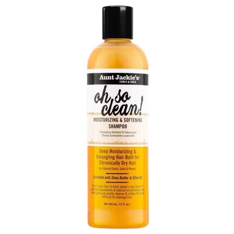 AUNT JACKIE'S OH SO CLEAN SOFT SHAMPOO 12oz
