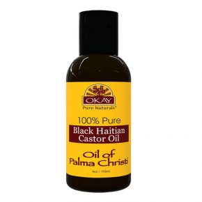 OKAY 100% PURE HAITIAN CASTOR OIL 4oz