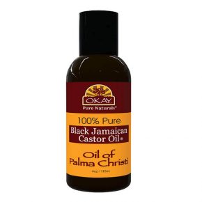 OKAY 100% PURE JAMACIAN CASTOR OIL 4oz