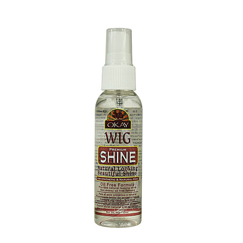 OKAY WIG SHINE OIL FREE 2oz