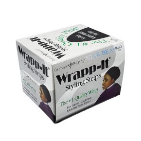 WRAPP-IT STYLING STRIPS BLACK