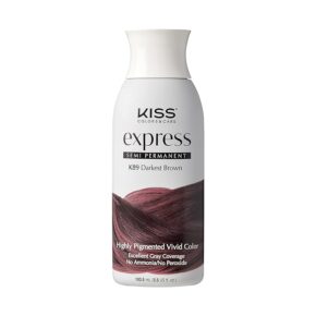 KISS COLOR K89 DARKEST BROWN 3.5oz