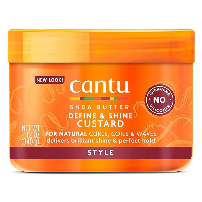 CANTU NAT DEFINE & SHINE CUSTARD 12oz