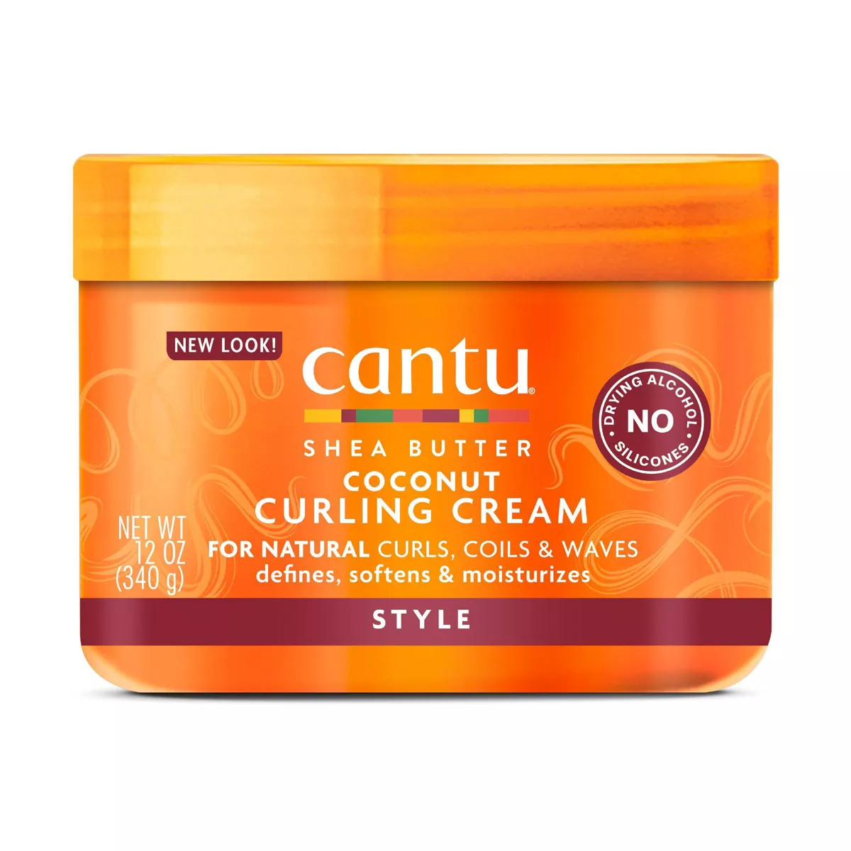 CANTU NAT COCONUT CURLING CREAM 12oz