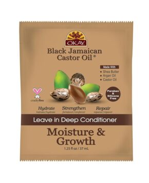 OKAY BLK JAMAICAN LEAVE-IN COND 1.5oz DP/12