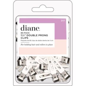 DIANE DOUBLE PRONG CLIPS 80PK #D17